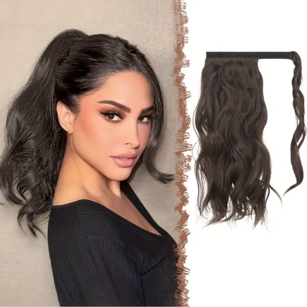 Ponytail Hair Extension Brown